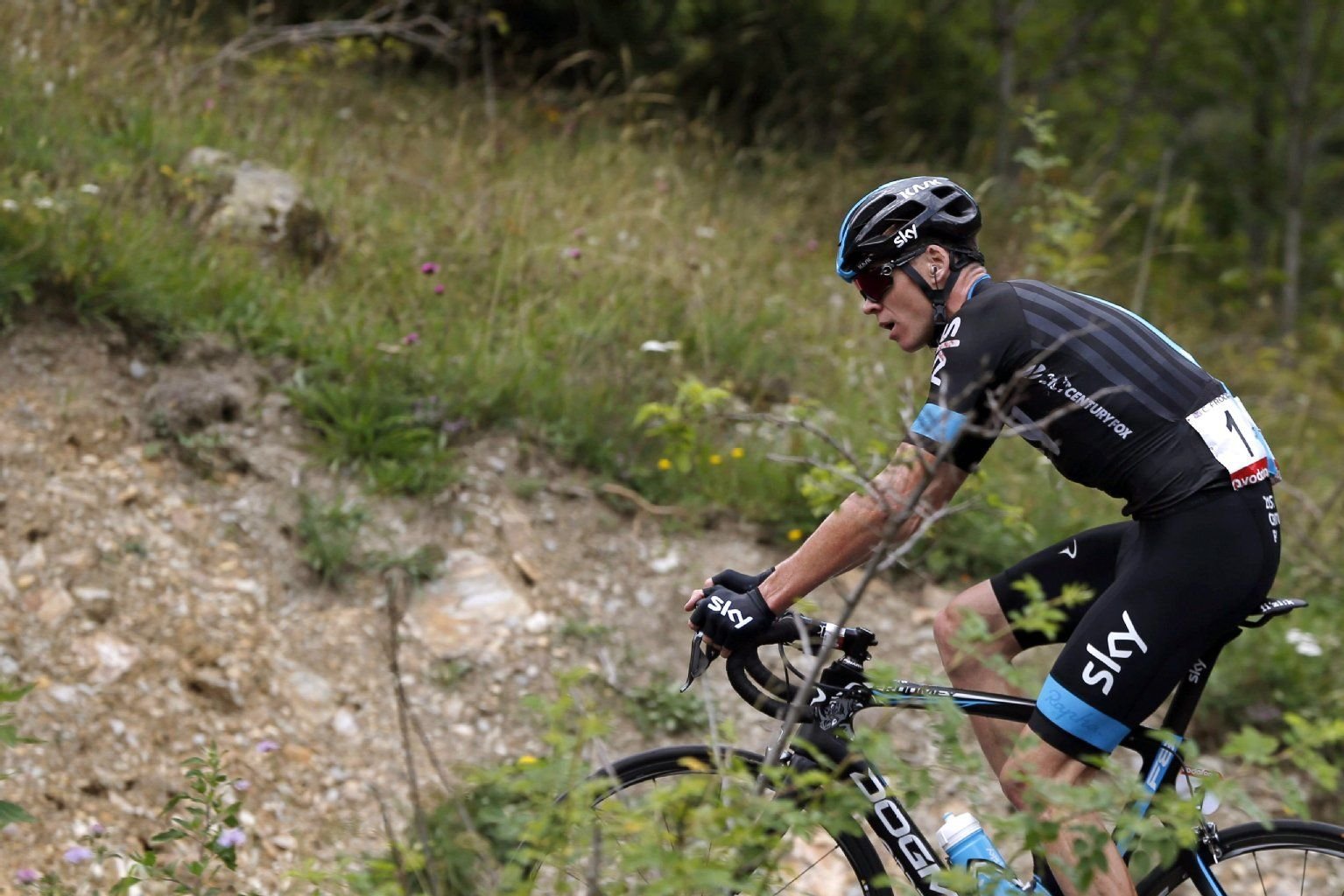 Musste bei der Vuelta aufgeben: Tour-Sieger Christopher Froome