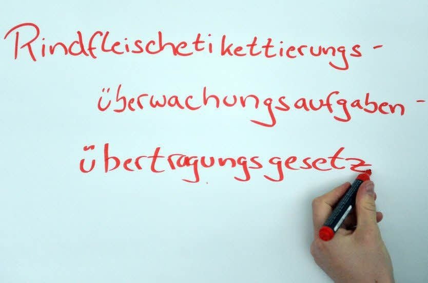 Das bislang längste Wort passt nicht in eine Zeile.
