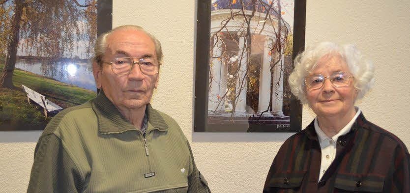 Günther und Dorothea Sprengel haben dem Altenpflegeheim „Am Georgengarten“ über 40 Fotoaufnahmen überlassen.