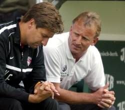 Der Trainer des 1. FC Kaiserslautern, Andreas