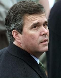Das Archivbild vom 20.01.2001 zeigt Jeb Bush, den Gouverneur von Florida und Bruder von US-Präsident George W. Bush. (Foto: dpa)