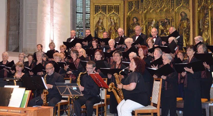 Mit einem Konzert für Chor, Saxophone und Orgel wurde die Nacht eröffnet.