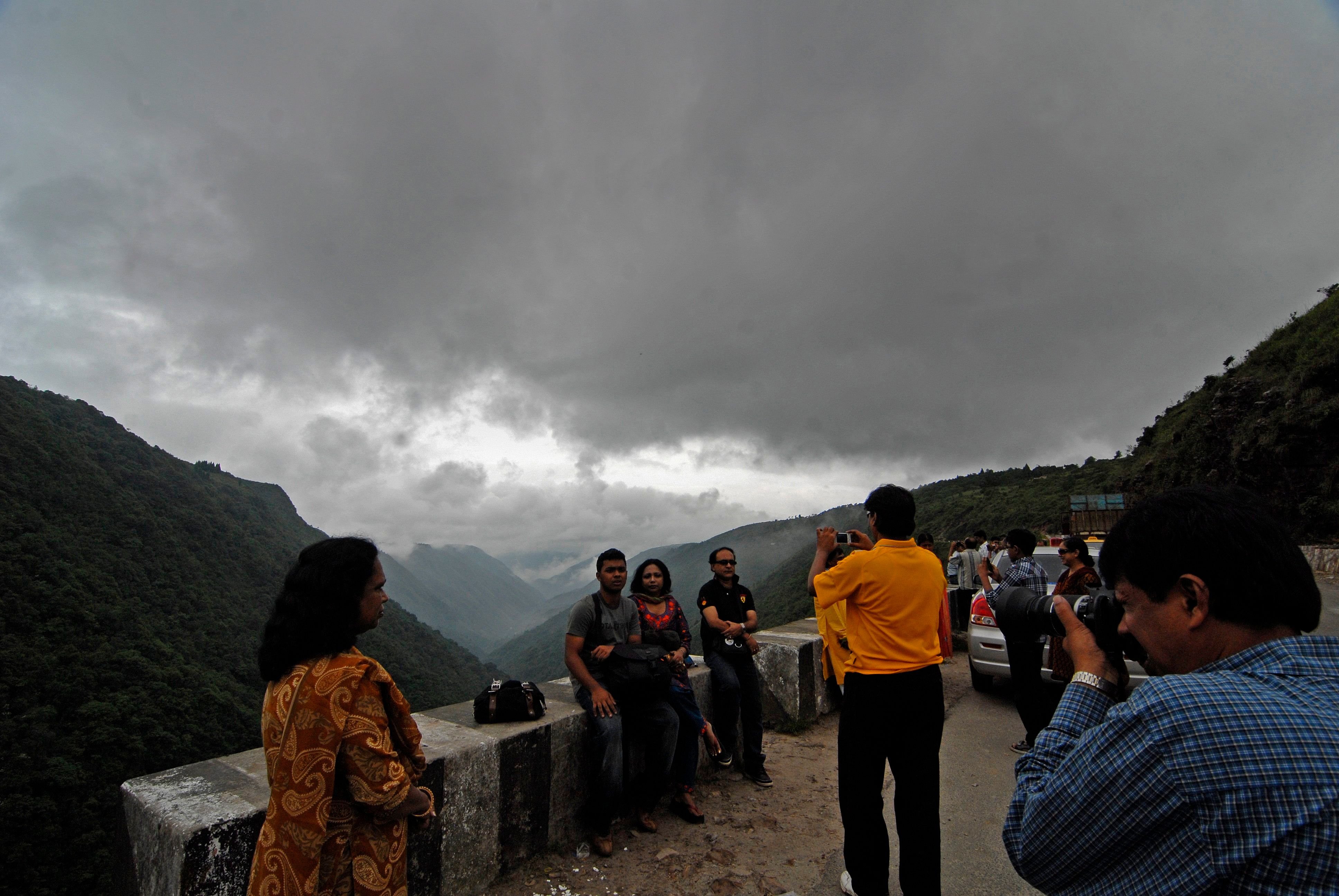 Das indische Dorf Cherrapunji im Nordosten des Landes gilt als regenreichster Ort der Welt. Auch dieser Rekord zieht Touristen an.