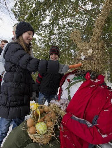 Liebevolle Osterdekoration