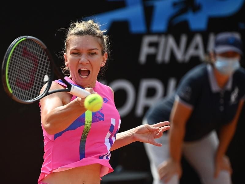 Steht in Rom im Endspiel: Simona Halep. Foto: Alfredo Falcone/LaPresse via ZUMA Press/dpa