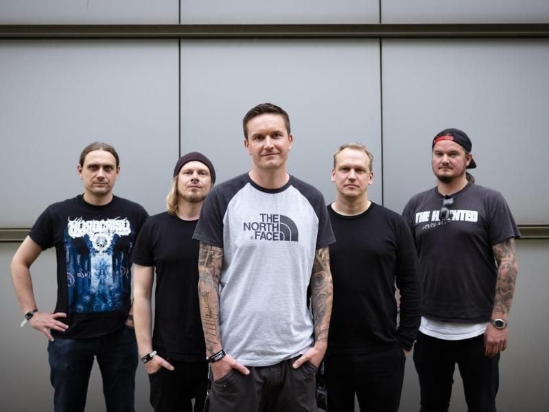 Heaven Shall Burn haben die Nase vorn. Foto: Alexander Prautzsch/dpa-Zentralbild/dpa