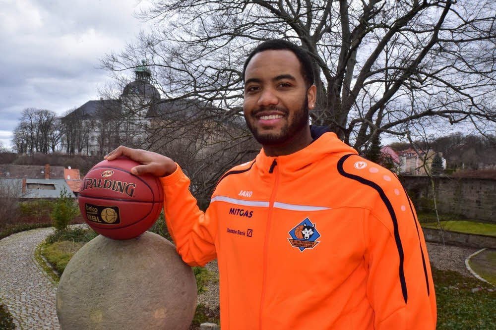 Hat sich gut im beschaulichen Weißenfels eingelebt: MBC-Flügelspieler Louis Darby. Der Forward stieß erst vor wenigen Wochen zum Team.