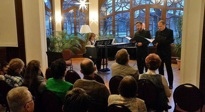 Einen musikalischen Nachmittag gab es in der Weißen Villa.