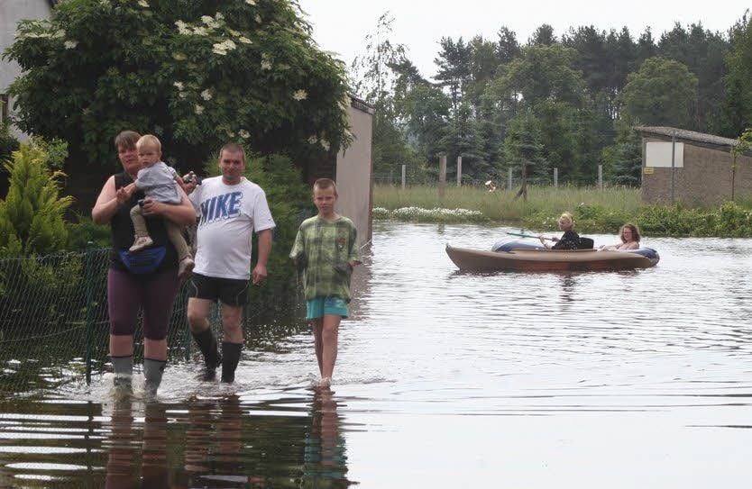 Stephanie Trepke verlässt am Sonntag ihr zeitweiliges „Wassergrundstück“ in Listerfehrda für eine Visite bei den Schwiegereltern.