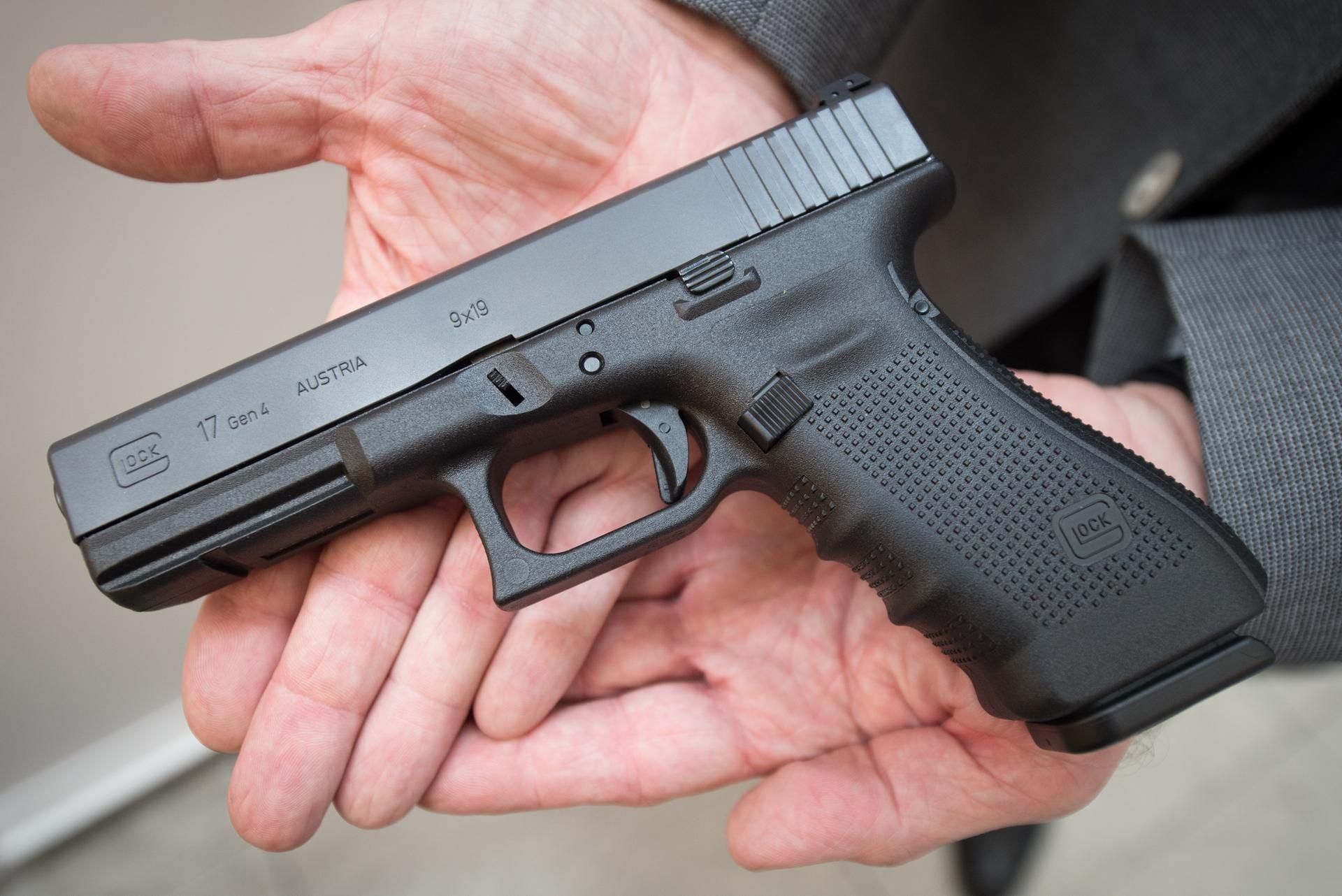 Die mutmaßliche Tatwaffe, eine Pistole Glock 17 (Symbolbild).