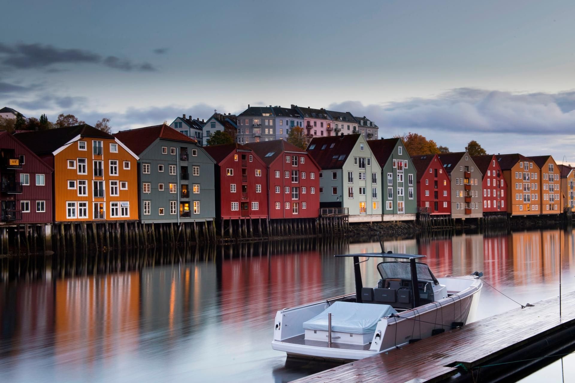 Eine Motto-Party im norwegischen Trondheim ging gründlich schief.