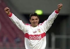 Der Stürmer Ioan Viorel hier noch im Dress des VfB Stuttgart. (Foto: dpa)