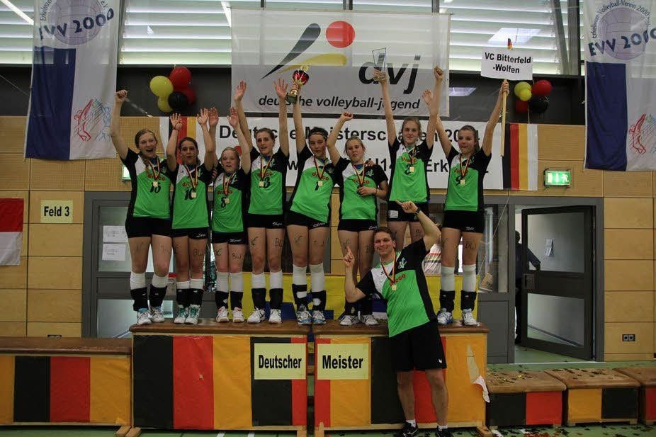 Nach dem SV Dessau 96 im Jahr 1999 wurde erst zum zweiten Mal ein Team aus Sachsen-Anhalt Deutscher Meister.