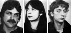 Die RAF-Mitglieder Ernst-Volker Staub (l), Daniela Klette und Burkhard Garweg (undatierte Fahndungsbilder des Bundeskriminalamts BKA). (Foto: dpa)