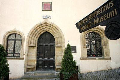 Das Museum «Luthers Sterbehaus» in Eisleben konnte seine Besucherzahlen nicht halten. (FOTO: DPA)