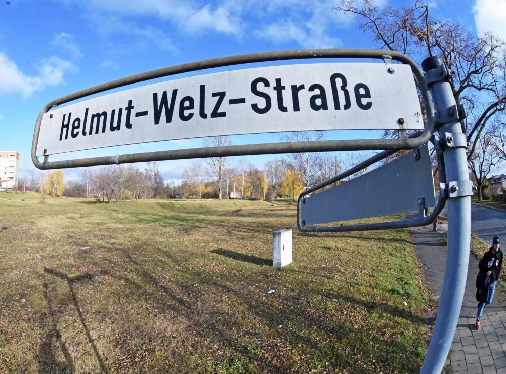 Auf diesem Grundstück an der Schmidtmannstraße in Aschersleben will die Gebäude- und Wohnungsgesellschaft bauen.