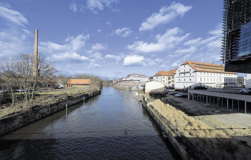 Zwischen Pfälzer Ufer und Saline-Insel soll es eine neue Brücke geben.