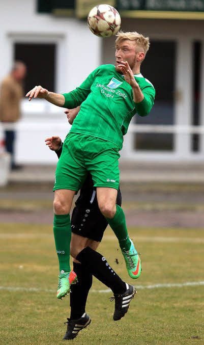 Florian Schumann kam mit dem FC Zeitz unter die Räder.