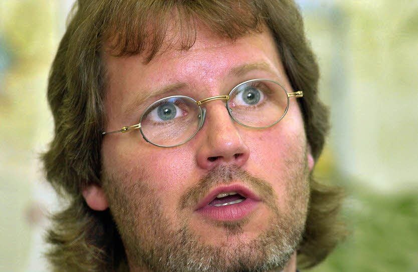 Jens Bullerjahn Ende der 90er Jahre - schon damals mischte der Sozialdemokrat in der Landespolitik mit.