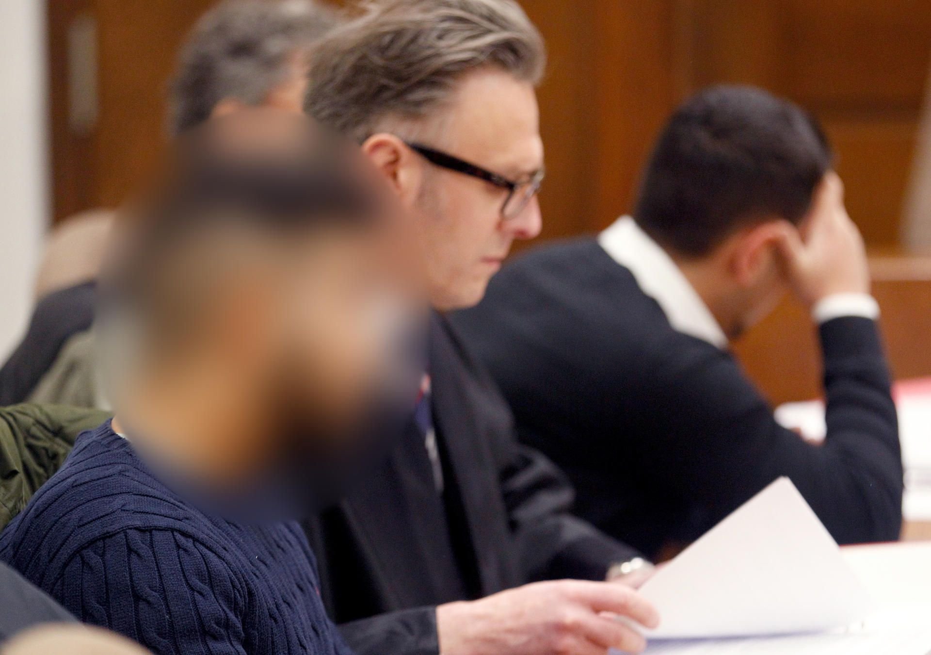 Die Angeklagten im Raserprozess in Köln