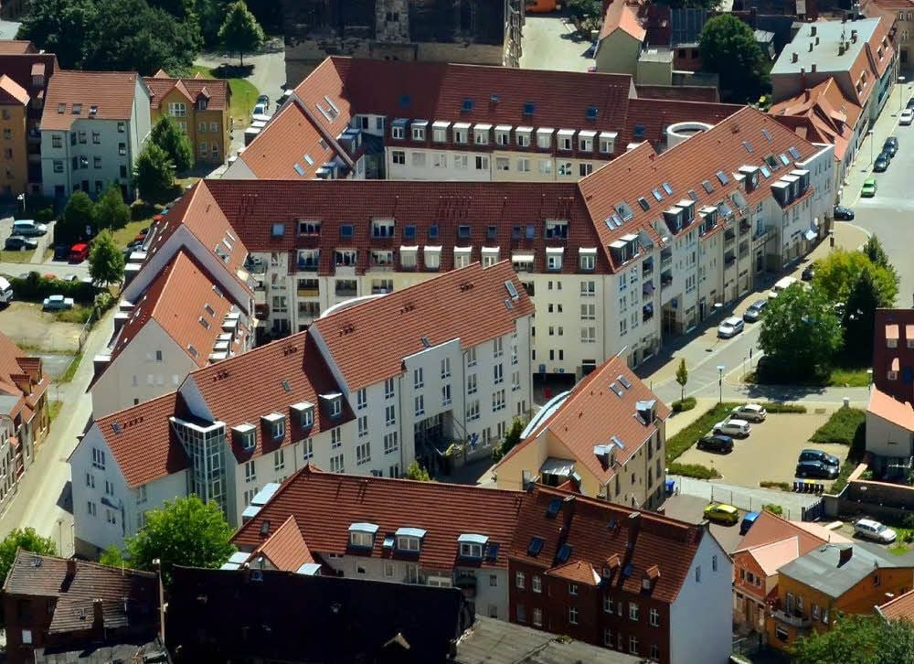 Das Altstadt-Center ist ein beliebtes Wohngebiet geworden. In diesem Jahr steht es 20 Jahre.