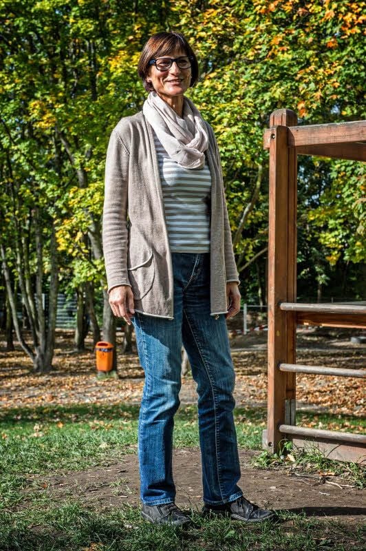Als Erzieherin ist Birgitt Kuntzschmann oft auf den Spielplätzen der Gegend unterwegs.