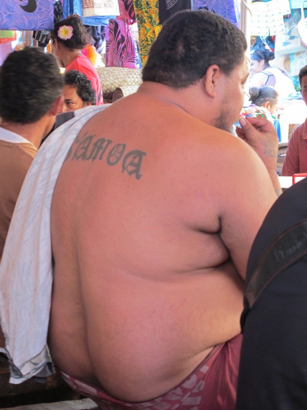Bei der Airline Samoa Air muss nicht nur das Gepäck auf die Waage, sondern auch der Fluggast selbst.