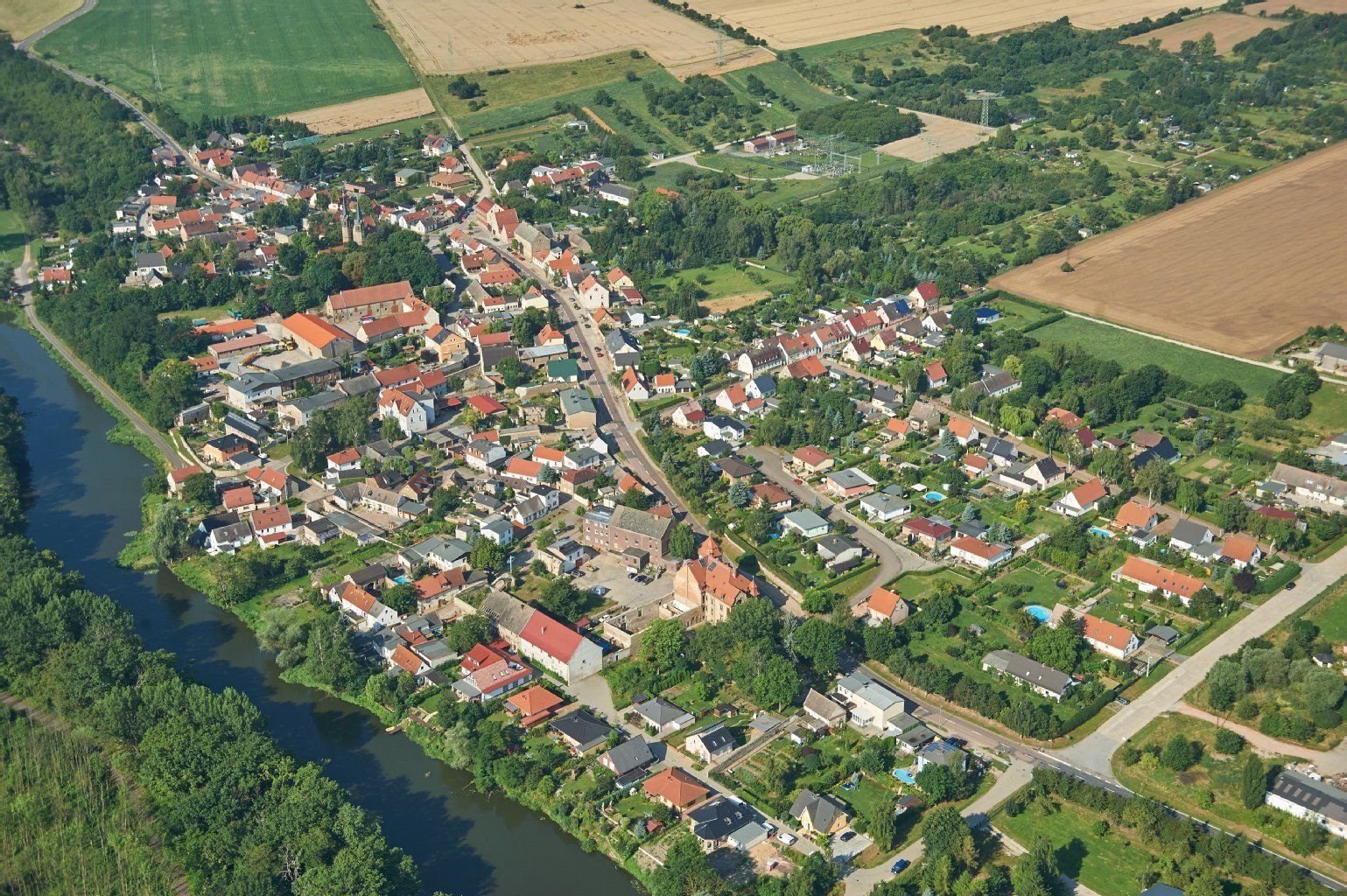 Luftaufnahme von Aderstedt