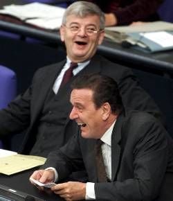 Joschka Fischer, Gerhard Schröder