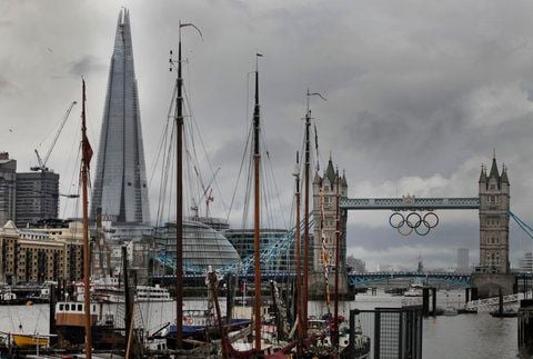 Der höchste Wolkenkratzer Europas ist «The Shard» in London. (FOTO: DAPD)