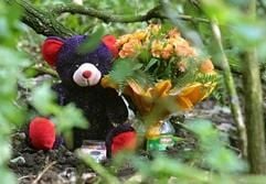 Der Fundort von Adelinas Leiche im Oktober 2001. (Foto: dpa)