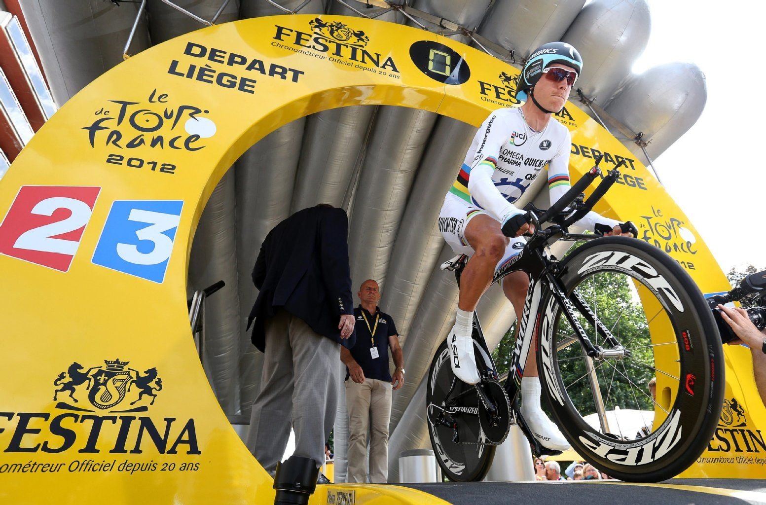 Tony Martin spekuliert bei der Tour de France auf das Gelbe Trikot.