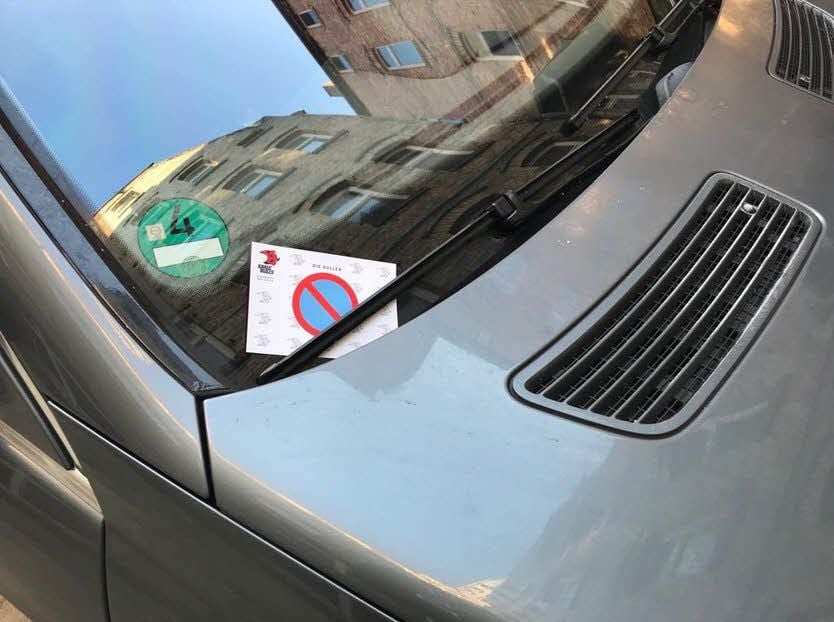 Nicht erschrecken: In Halle gibt es gerade gute Strafzettel.