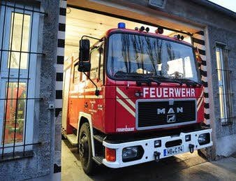 Beim Rausfahren wird es eng.