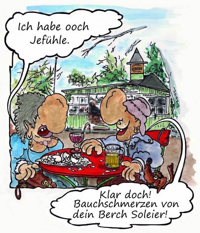 Das fertige Cartoon