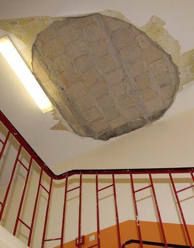 Vor anderthalb Jahren bröckelte der Putz schon einmal.