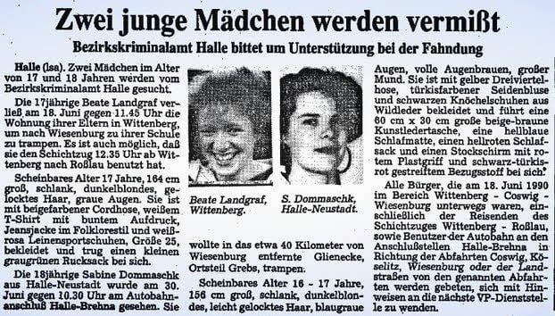 Die beiden Fälle sind bis heute ungelöst.