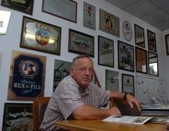 Hans Franke ist Bierverleger und Getränkeproduzent:Bereits mit 19 Jahren wurde er Unternehmer.(Foto: MZ)
