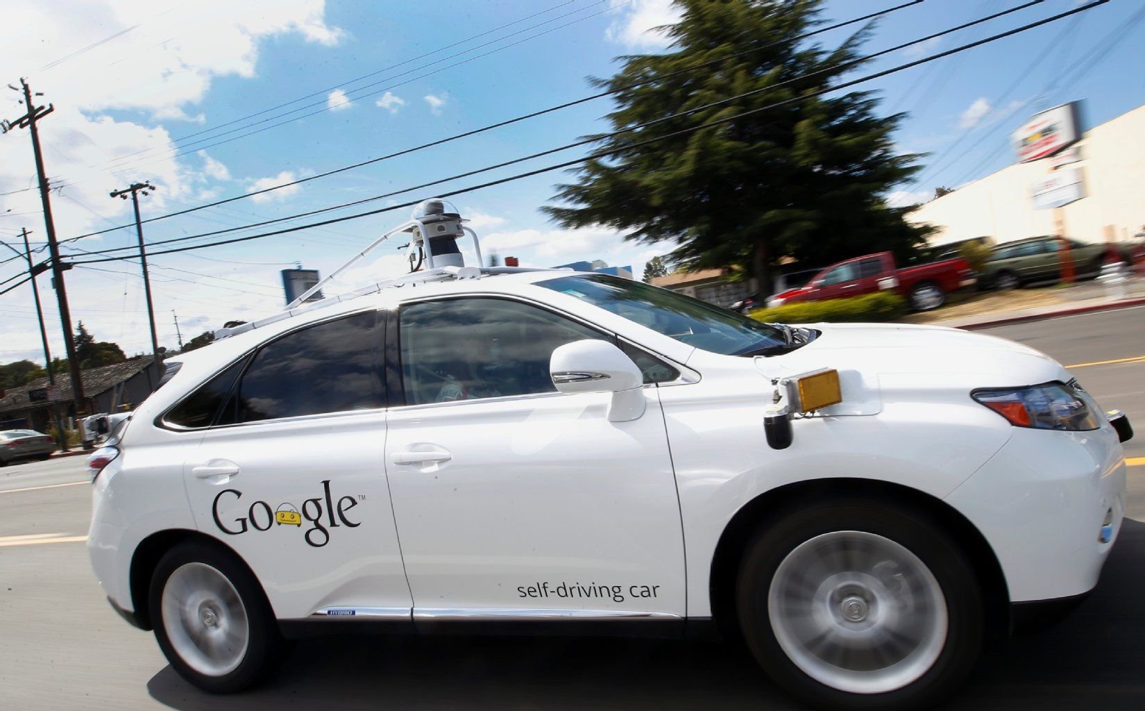 Eines von vielen Moonshots von Alphabet: das selbstfahrende Auto.