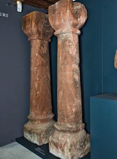 Säulen aus Kloster Sittichenbach