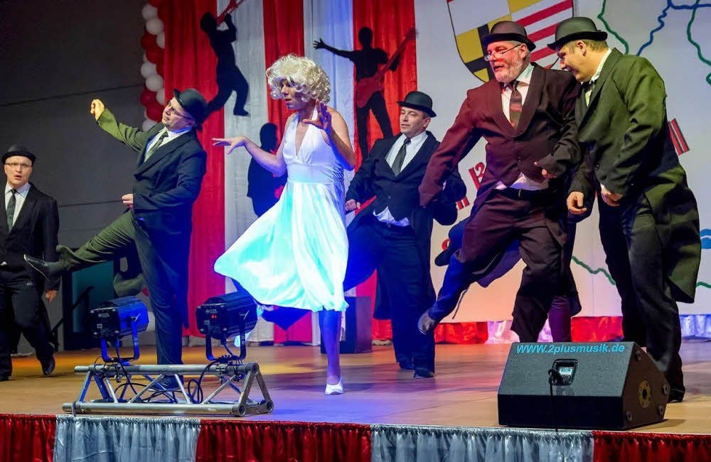 Das Merseburger Männer-Ballett in Aktion