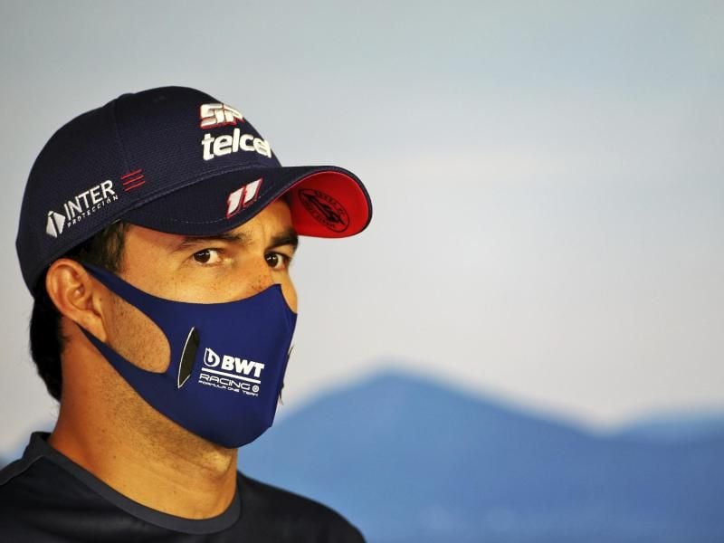 Wurde positiv auf Corona getestet: Sergio Perez. Foto: Uncredited/POOL FIA/AP/dpa