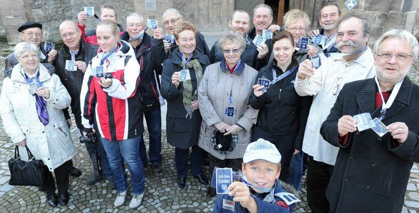 Das Archivfoto zeigt die Luthers beim Treffen im Vorjahr.