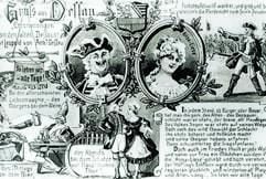 Vernarrt in Postkarten