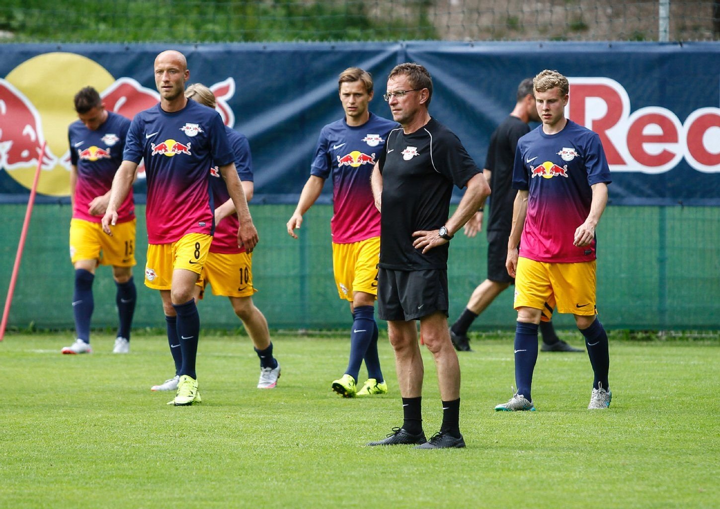 Trainer Ralf Rangnick trifft mit RB Leipzig im Trainingslager auf den englischen Erstligisten FC Southampton.