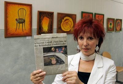 Lehrerin und Künstlerin Maritta Neumann (FOTO: DDP)