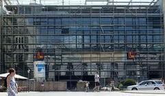 Baustelle für den Neubau der Akademie der Künste am Pariser Platz in Berlin. (Foto: dpa)