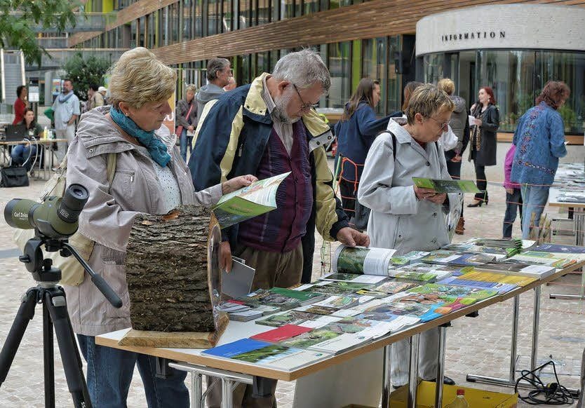 Groß war im Umweltbundesamt das Interesse an Info-Material.