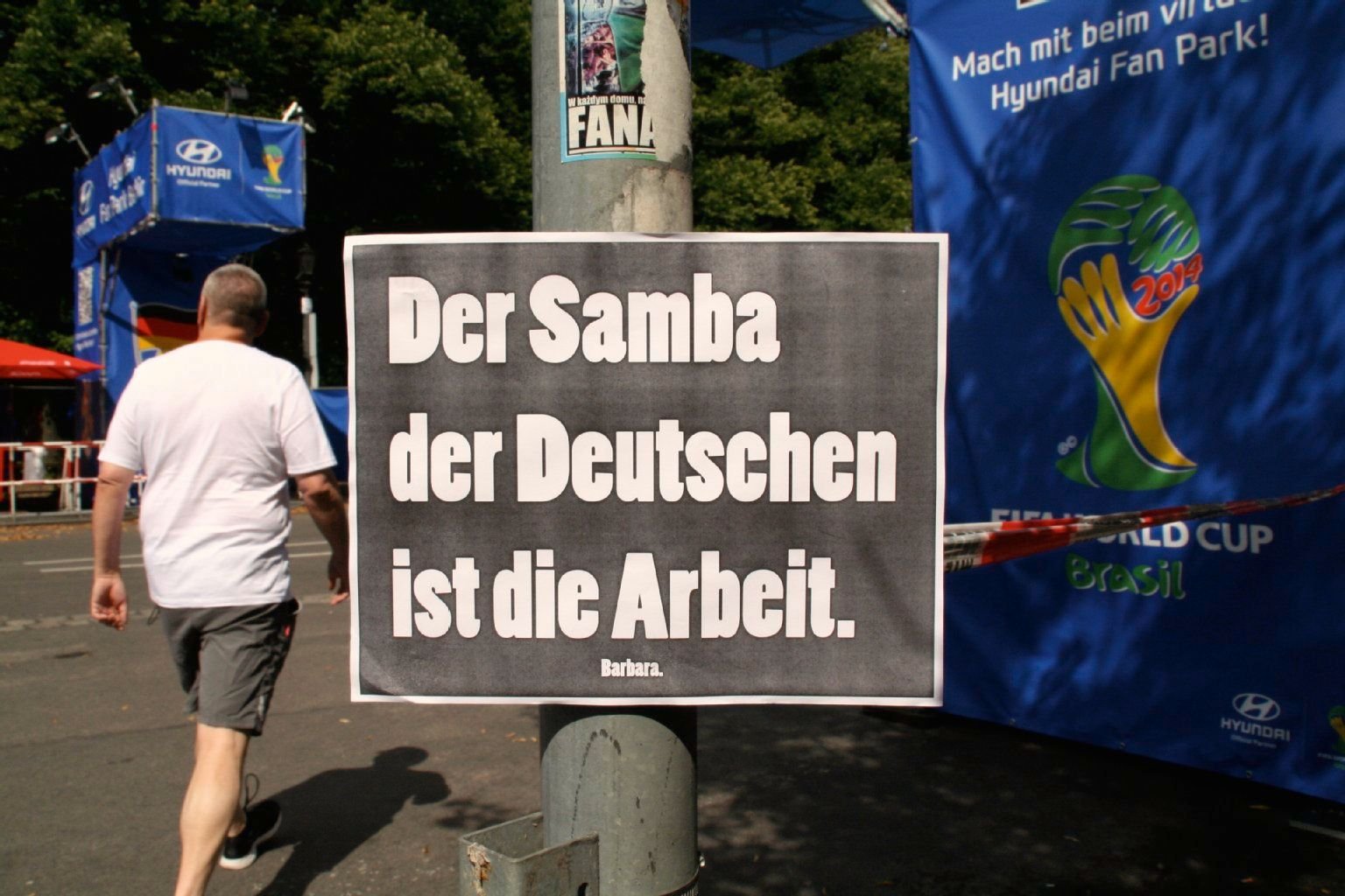 „Der Samba der Deutschen ist die Arbeit“