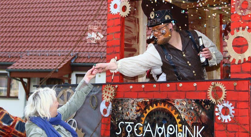 Ungewöhnlich und aufwendig: Steampunk in Pretzsch